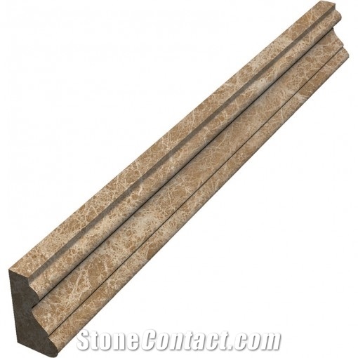 Emperador Polished Marble Border