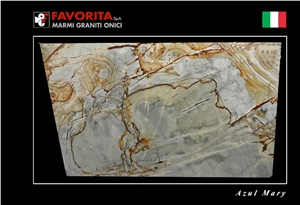 Azul Mary Granite Tiles & Slabs, Blue Polished Granite Floor Tiles, Wall Tiles