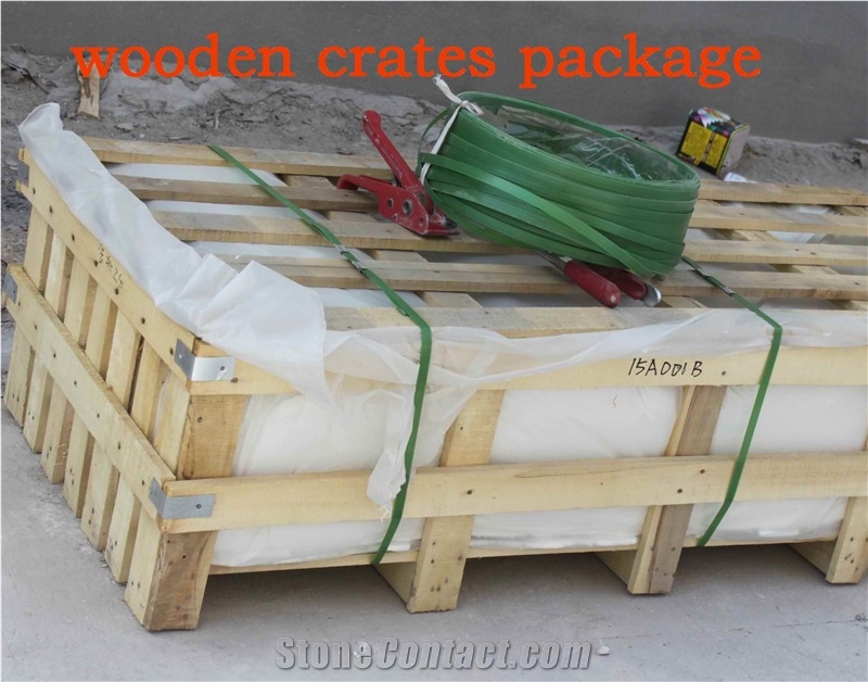 Han White Marble Carving Fireplace Mantel Western Stlye Low Price