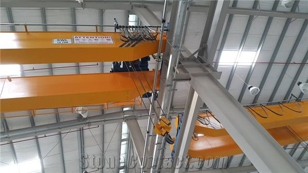 Double Girder Eot Cranes for Marble Slabs