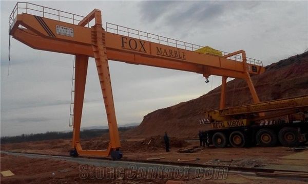 Factory Block Loading Gantry Cranes from Turkey