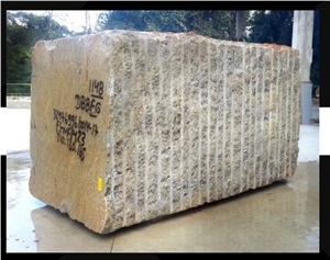 Branco Dallas White Granite Quarry, White Granite Blocks