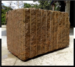 Samba Red Granite Blocks Brazil