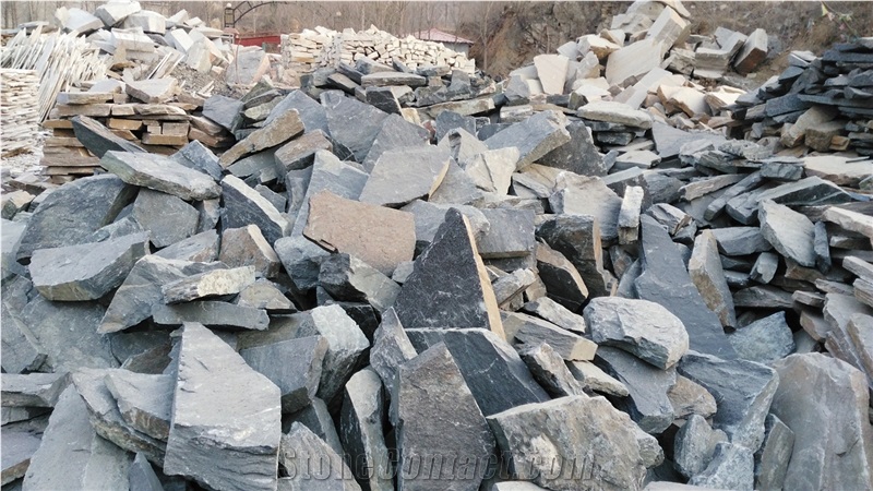 Black Mountain Waterfall Wall Stone Cladding, Corner Prices, Cultured Stone, Stacked Stone Veneer Walls, Ledge Stone Tile, Field Stone, Stone Backsplash