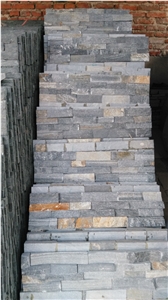 Blue with Rusty Quartzite Wall Stone Cladding Corner Prices, Cultured Stone, Stacked Stone Veneer Walls, Ledge Stone Tile, Field Stone, Stone Backsplash