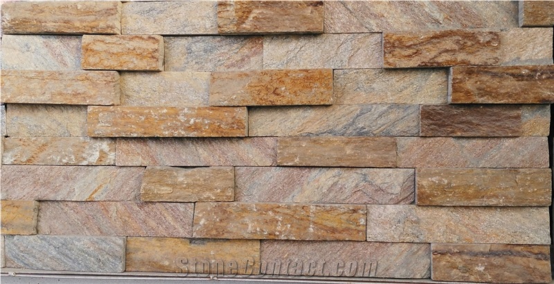 Brown and Rusty Multicolor Quartzite Wall Stone Cladding Corner Prices, Cultured Stone, Stacked Stone Veneer Walls, Ledge Stone Tile, Field Stone, Stone Backsplash