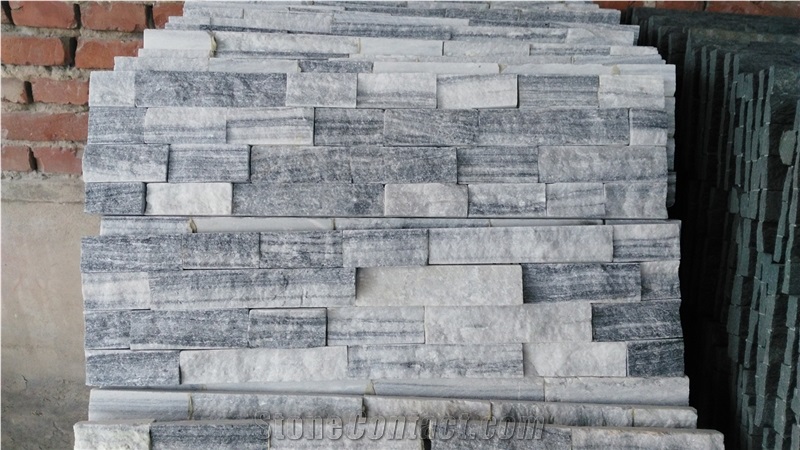 Cloudy White Wall Stone Cladding Prices, Cultured Stone, Stacked Stone Veneer Walls, Ledge Stone Tile, Field Stone, Stone Backsplash