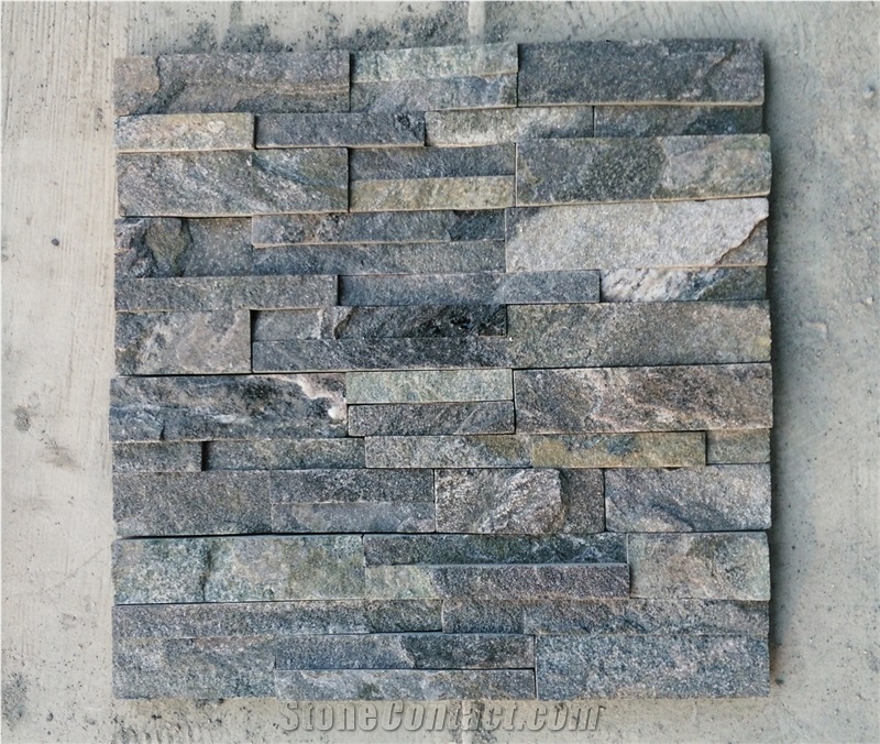 Dark Grey Granite Wall Stone Cladding Corner Prices, Cultured Stone, Stacked Stone Veneer Walls, Ledge Stone Tile, Field Stone, Stone Backsplash