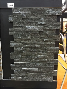 De-06 Blue Quartzite Wall Stone Cladding, Cultured Stone, Ledge Stone, Stacked Stone Veneer, Corner Stone