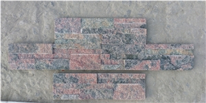 Discounted Red Granite Stacked Ledge Stone Veneer