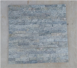 Green Quartzite 5 Strips Wall Stone Cladding Corner Prices, Cultured Stone, Stacked Stone Veneer Walls, Ledge Stone Tile, Field Stone, Stone Backsplash