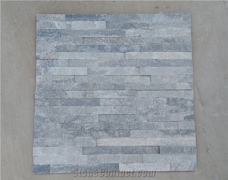 Green Quartzite 5 Strips Wall Stone Cladding Corner Prices, Cultured Stone, Stacked Stone Veneer Walls, Ledge Stone Tile, Field Stone, Stone Backsplash