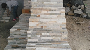P014 Slate Wall Stone Cladding Corner Prices, Cultured Stone, Stacked Stone Veneer Walls, Ledge Stone Tile, Field Stone, Stone Backsplash