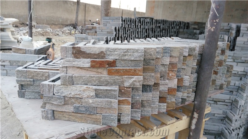 Pink Quartzite Wall Stone Cladding Corner Prices, Cultured Stone, Stacked Stone Veneer Walls, Ledge Stone Tile, Field Stone, Stone Backsplash