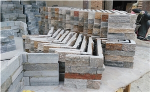 Pink Quartzite Wall Stone Cladding Corner Prices, Cultured Stone, Stacked Stone Veneer Walls, Ledge Stone Tile, Field Stone, Stone Backsplash
