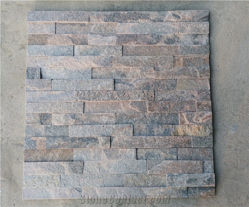 Pink Quartzite Wall Stone Cladding Corner Prices, Cultured Stone, Stacked Stone Veneer Walls, Ledge Stone Tile, Field Stone, Stone Backsplash