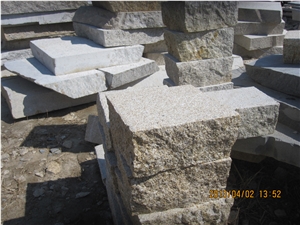 G350 Granite Pavers & Cubes, G350 Pavers & Cubes, Granite Pavers & Cubes, Yellow Granite Pavers & Cubes