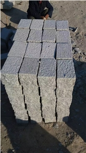 G359 White Granite Cubes, G359 Granite White Cubes Bush-Hammered, White Cubes, Granite Pavers
