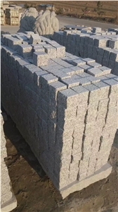 G359 White Granite Cubes, G359 Granite White Cubes Bush-Hammered, White Cubes, Granite Pavers