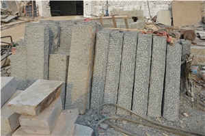 G399 Granite Kerbstone, Pineappled Grey Granite Kerbs, G399 Kerbstone, Granite Kerbstone