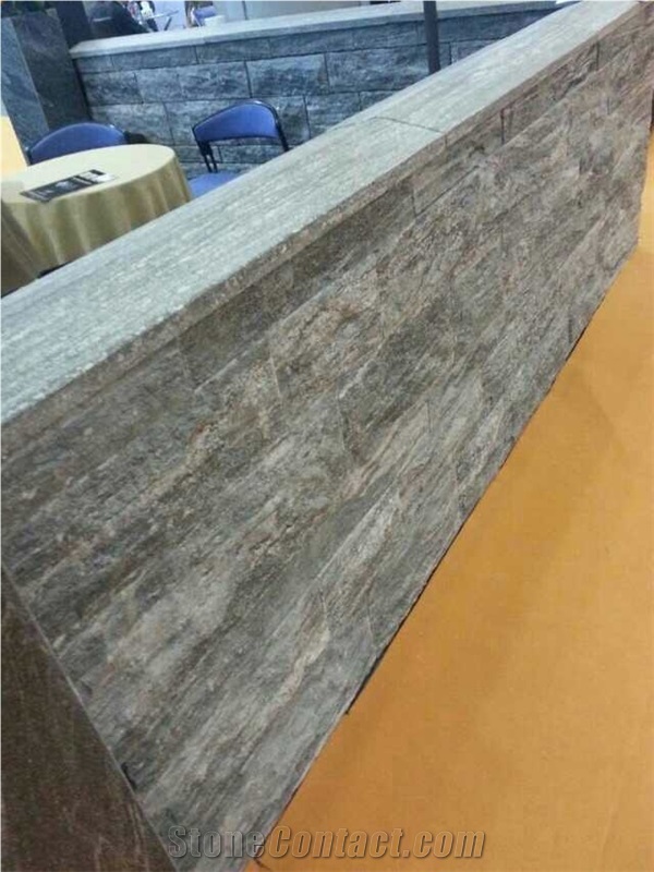 Granite Mushroom Stone Wall Stone, Grey Granite Wall Stone,
