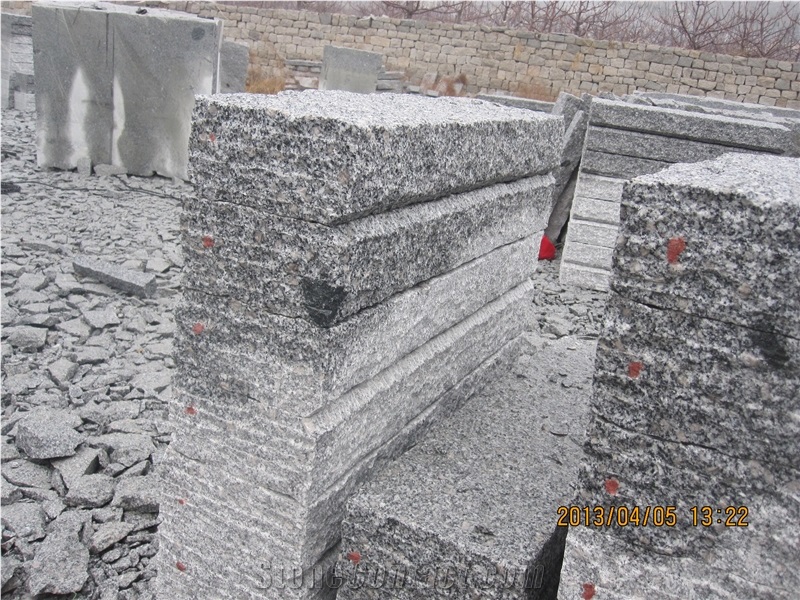 Lowest Price Granite G341 Kerbstone, China Granite Kerbstone, G341 Kerbstone, Grey Granite Kerbstone