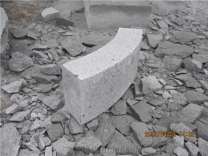 Lowest Price Granite G341 Kerbstone, Speicail Kerbstone, China Granite Kerbstone, G341 Kerbstone, Grey Granite Kerbstone