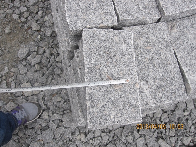 Lowset Price Granite G341 Pavers/Cube Stone, China Granite Cbue Stone/Pavers, G341 Pavers/Cube Stone, Grey Granite Pavers/Cube Stone