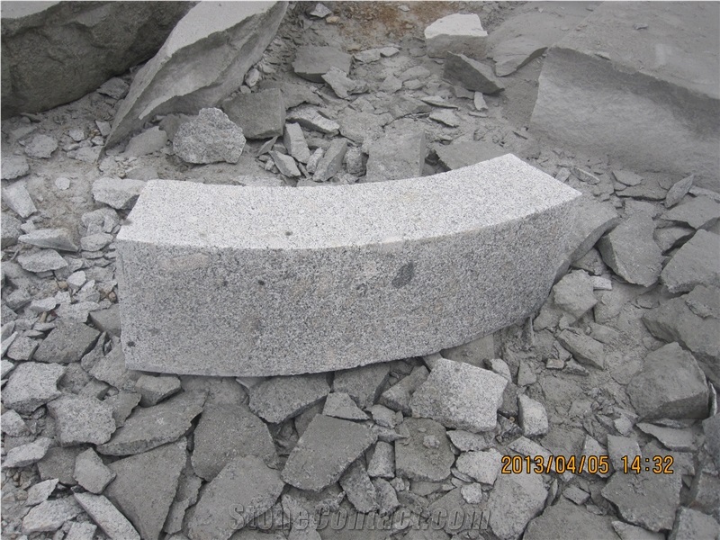 Special Kerbstone, Lowest Price Granite G341 Kerbstone, China Granite Kerbstone, G341 Kerbstone, Grey Granite Kerbstone