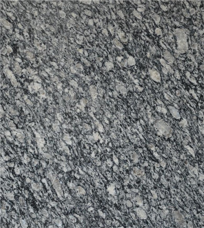 Spray White Granite Tiles & Slabs, Sea Wave Flower Granite Tiles, Granite Tiles & Slabs