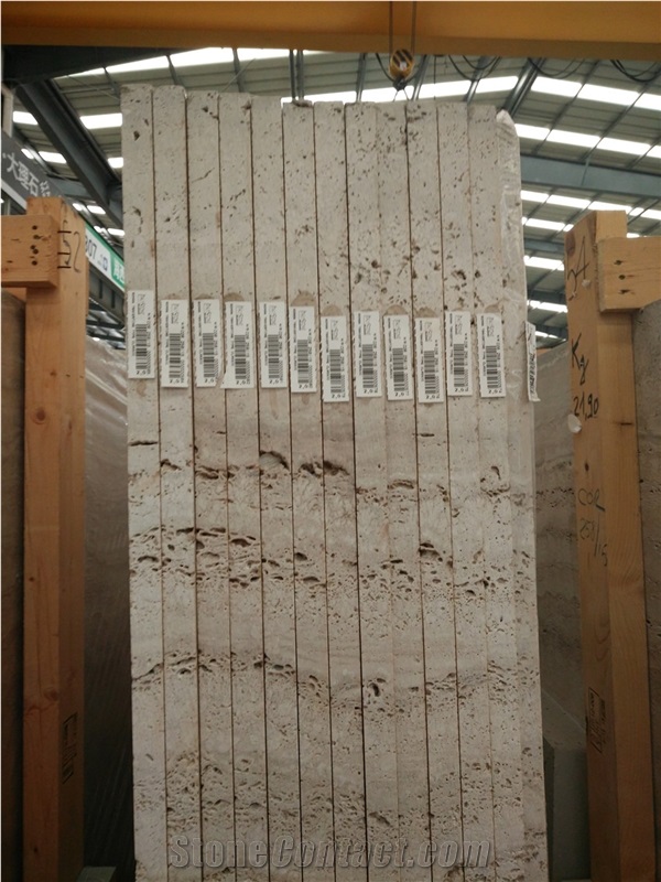 Italy Classico Travertine, Polished Big Slab 290cm X 170cm X1.8cm,Beige Travertine for Wall Covering
