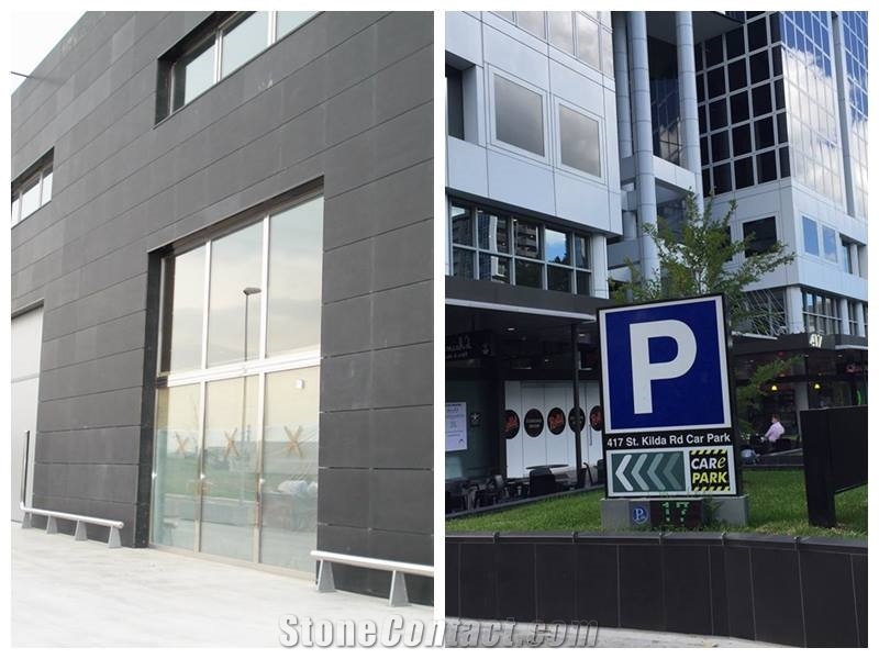 China Hainan Black Basalt Tiles for Floor and Wall, Honed Tiles
