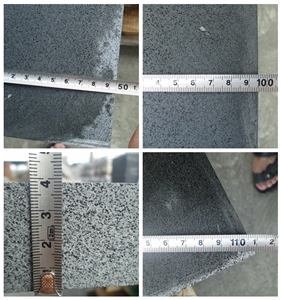 Hainan Black Basalt Slabs & Tiles, China Black Basalt Stone, Black Andesite Stone Tile Lava Stone Tiles