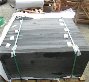 Hainan Black Basalt Slabs & Tiles, China Black Basalt Stone, Black Andesite Stone Tile Lava Stone Tiles