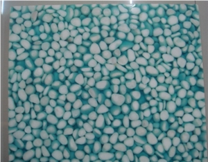 Resin Pebble Stone, Artificial Stone Tiles