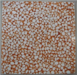Translucent Resin Pebble Stone