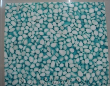 Translucent Resin Pebble Stone