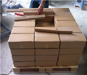 Wall Mosaic Pattern White Wooden Marble for Wall