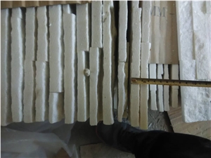 White Quartzite Culture Stone,Cultured Stone for Wall Cladding