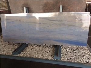 Azul Macaubas Quartzite Slabs and Tiles, Blue Quartzite Slabs,Blue Exotic Stone,Blue Luxury Stone