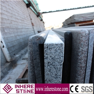 G603 Grey Granite Kitchen Countertop, Light Grey Countertop with Laminated Straight Edge