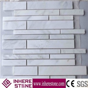 White Calacatta Marble Mosaic, White Floor /Wall Mosaic White Calacatta Marble Mosaic, White Floor /Wall Mosaic