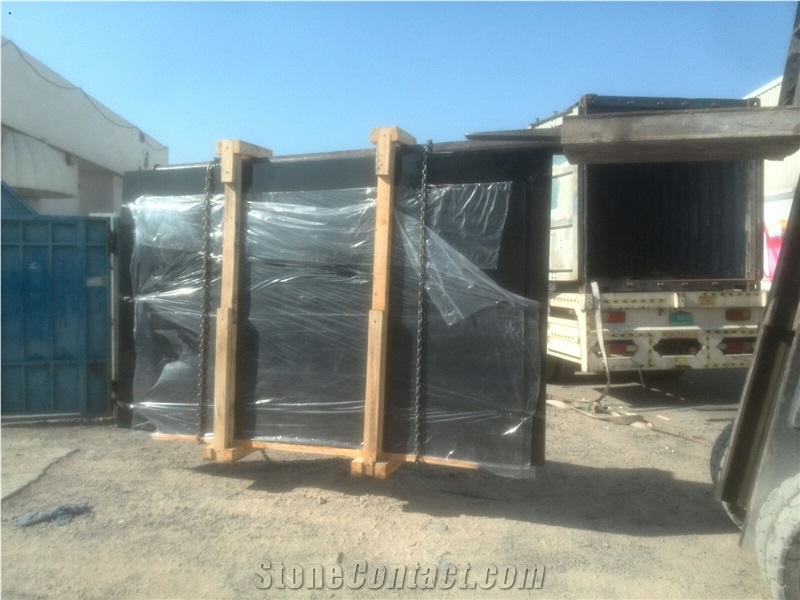 Absolute Black Granite Tiles & Slabs, Black Polished Granite Flooring Tiles, Walling Tiles