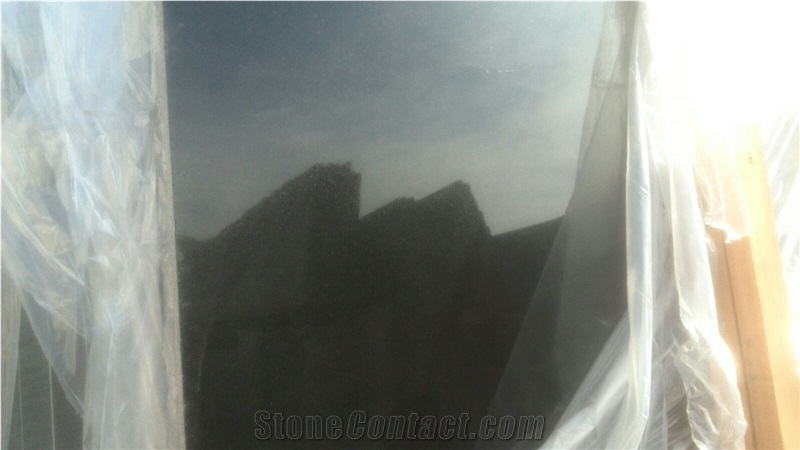 Absolute Black Granite Tiles & Slabs, Black Polished Granite Flooring Tiles, Walling Tiles