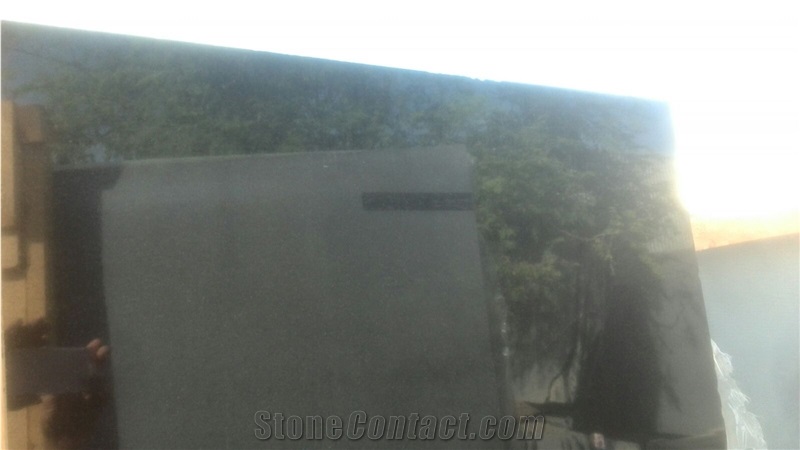 Absolute Black Granite Tiles & Slabs, Black Polished Granite Flooring Tiles, Walling Tiles