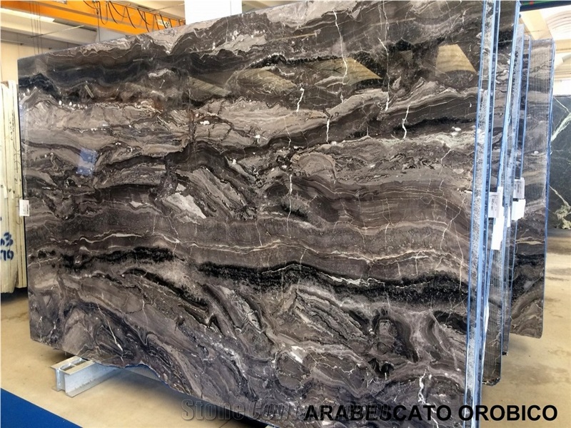 Arabescato Orobico Grigio Marble Tiles & Slabs, Grey Polished Marble Flooring Tiles, Walling Tiles