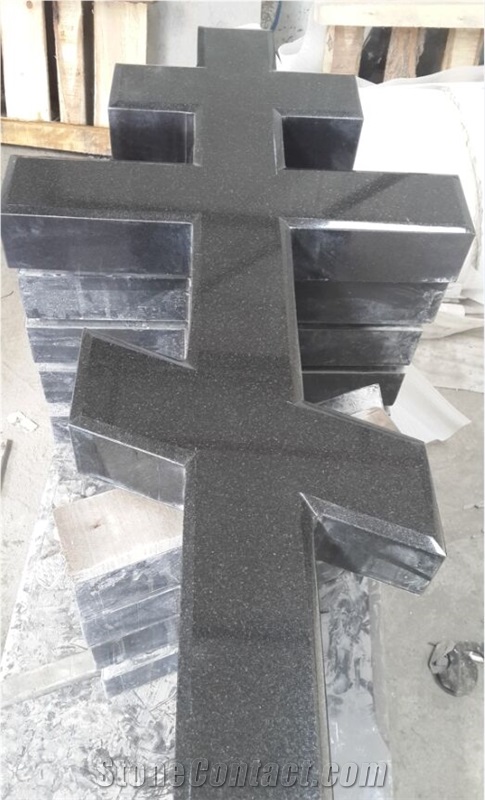 Obelisk Right-Angled Cross Tombstone