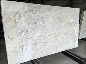 White Quartzite Slabs & Tiles, Quartzite Wall Covering, Quartzite Floor Covering