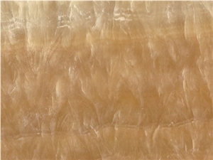 China Honey Yellow Onyx Tiles Polished for Hotel/ Interior Stone Floor Covering