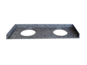 G654 Sesame Grey Granite Bath Tops/ China Impala Black Granite Vanity Tops for Bathroom